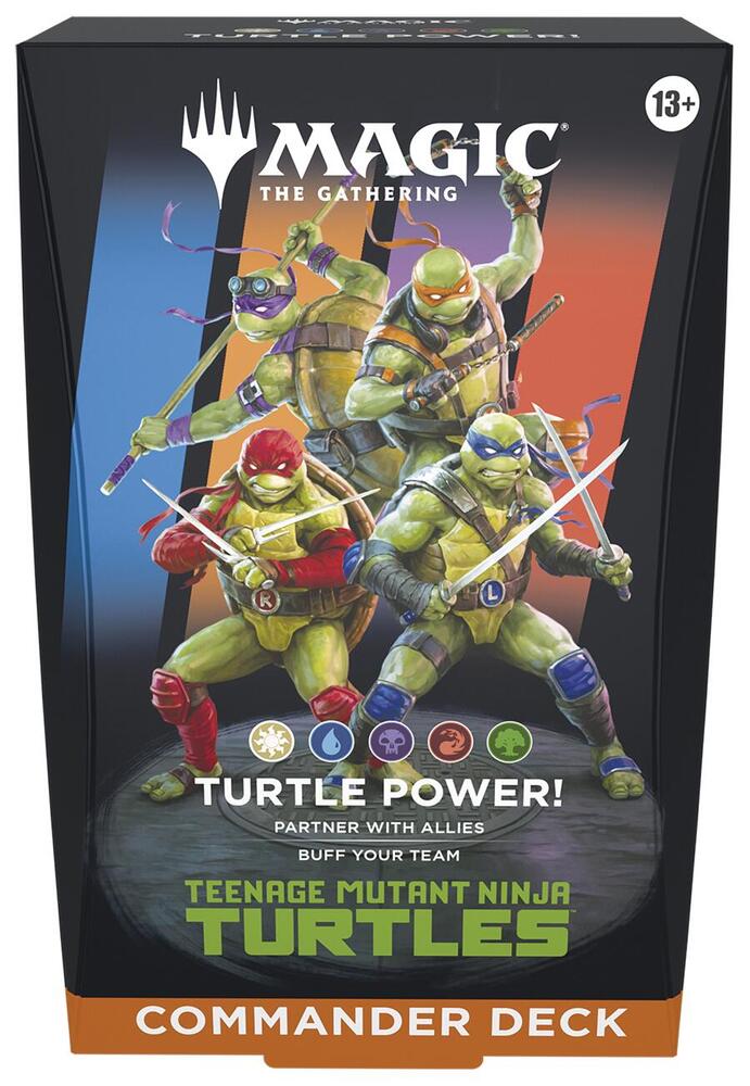 Preorder: Teenage Mutant Ninja Turtle Commander Deck Ships by 3/12