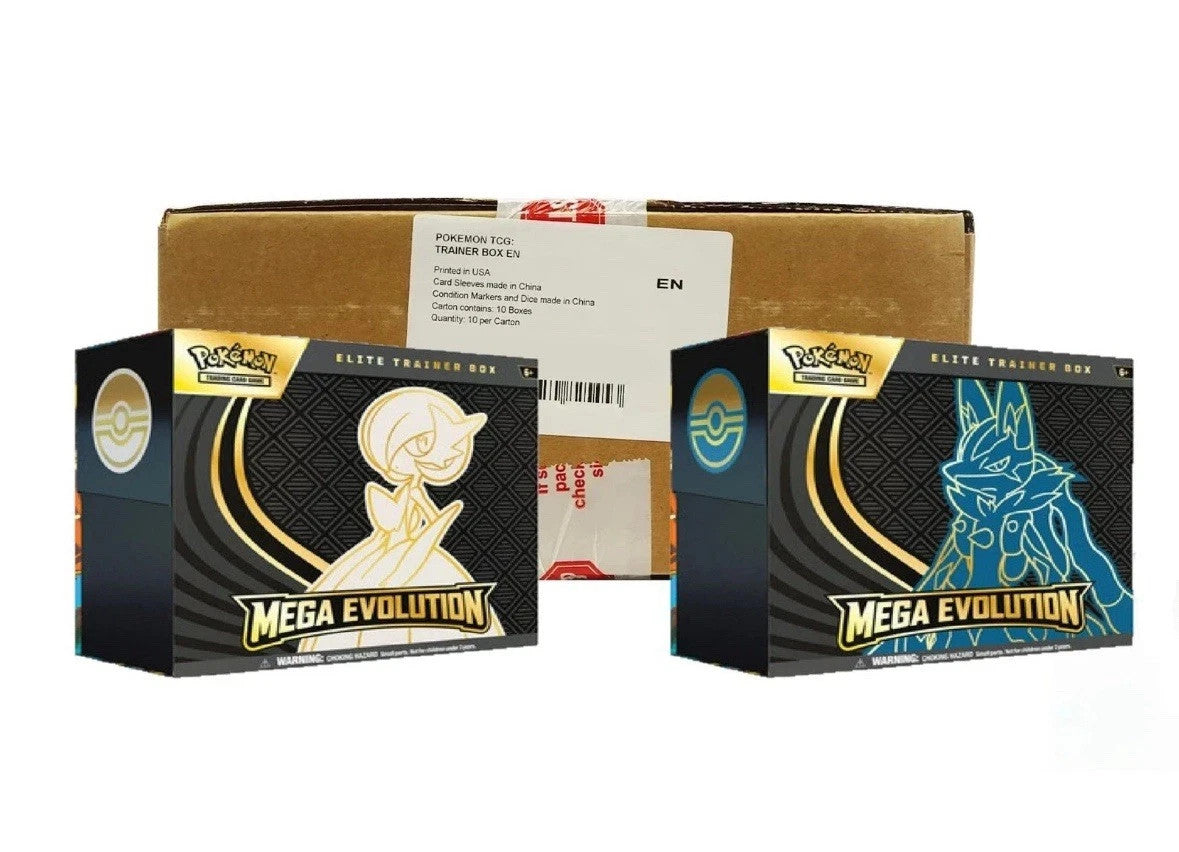 Mega Evolution Elite Trainer Box Case - ME01: Mega Evolution (MEG) Wave 2