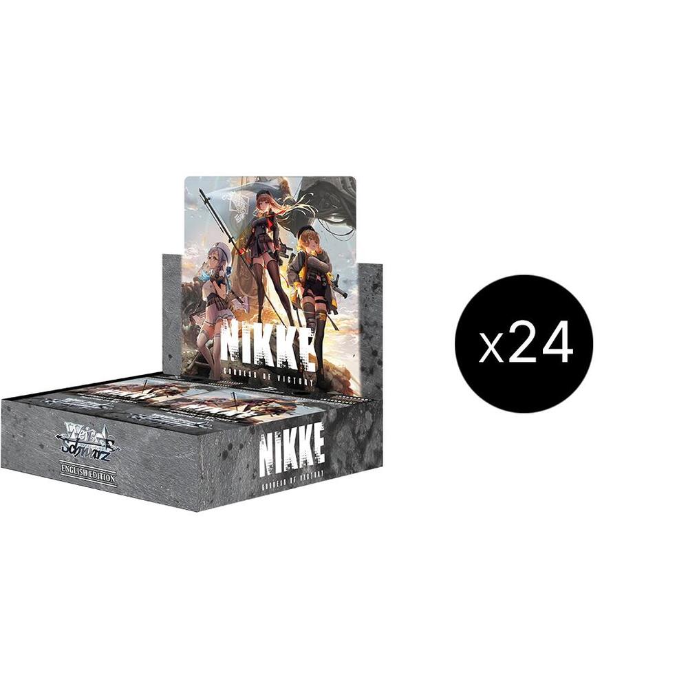 PREORDER Weiss Schwartz Nikke Reprint Silver Sig Booster Box Case