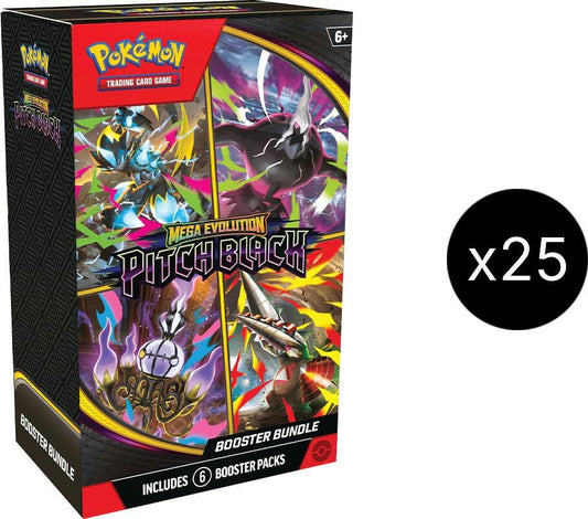 Pokemon ME05 Pitch Black Booster Bundle Case product image