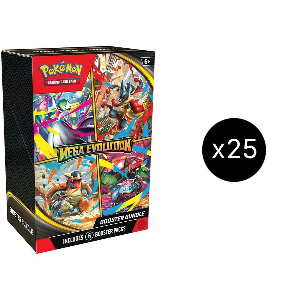 Mega Evolution Booster Bundle Case - ME01: Mega Evolution (MEG) Wave 2