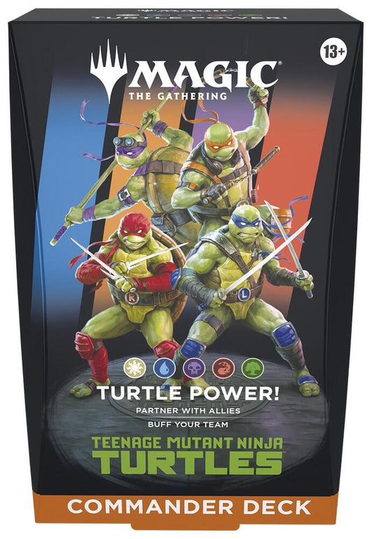 Preorder: Teenage Mutant Ninja Turtle Commander Deck Ships by 3/12
