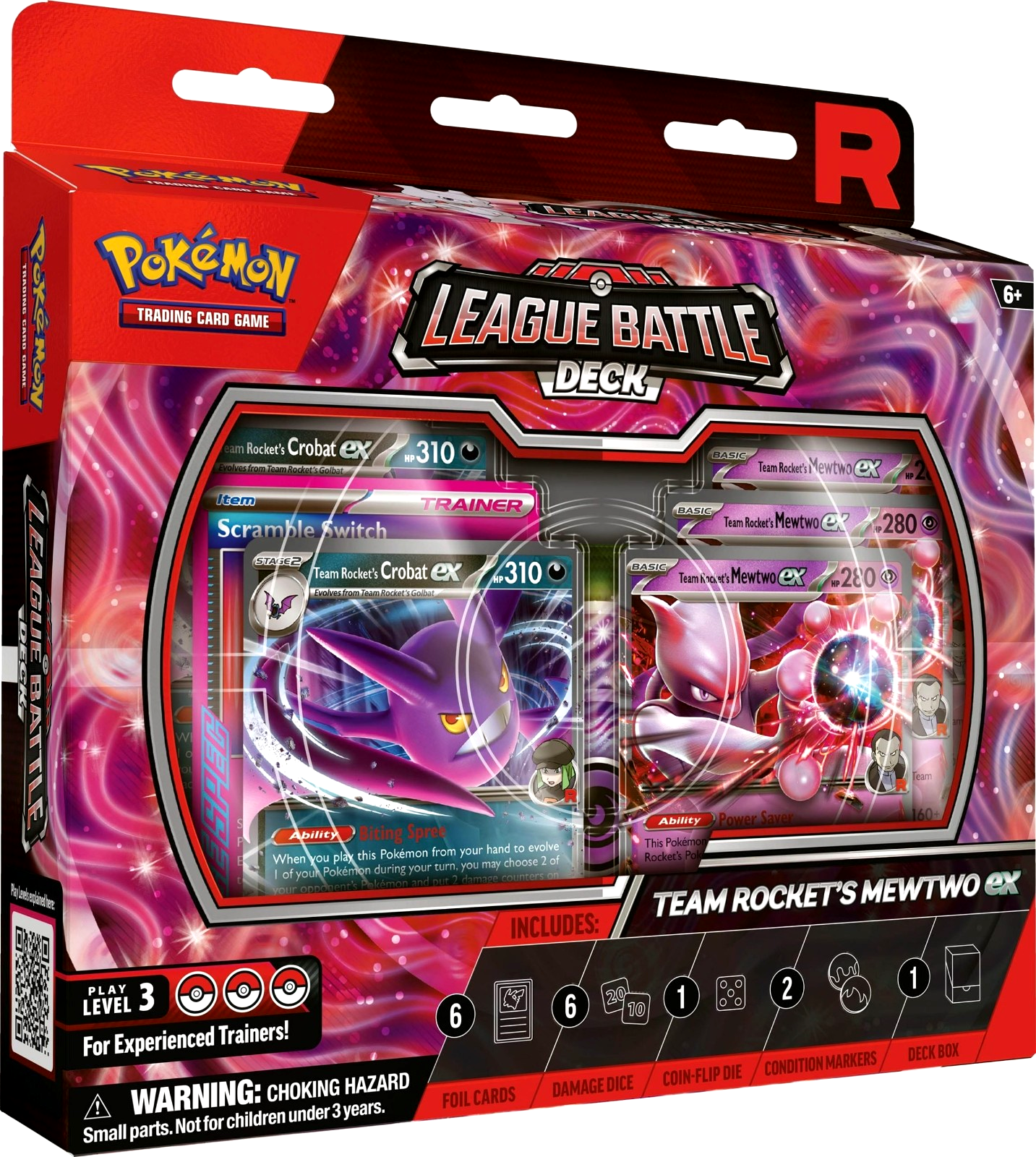 League Battle Deck CASE [Team Rocket's Mewtwo ex] - Miscellaneous Cards & Products (MCAP)