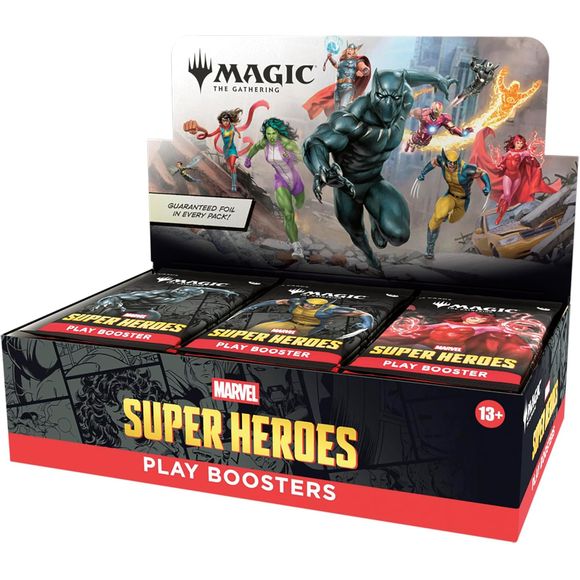 (PRE-ORDER JUNE 2026) Magic The Gathering - Marvel Super Heroes Play Booster Box