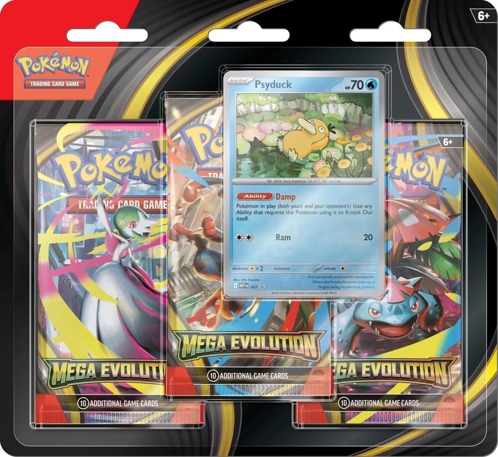 Mega Evolution 3-pack Blister Case - ME01: Mega Evolution (MEG) Wave 2