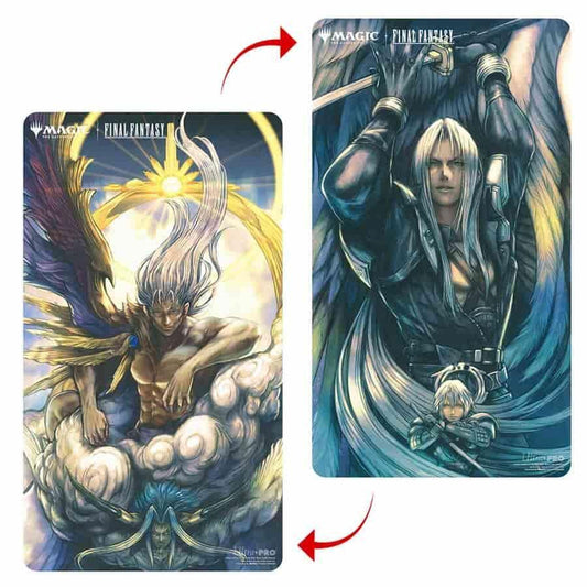 Playmats Ultra Pro Playmats Final Fantasy Double Sided Playmat For Magic The Gathering Sephiroth Fabled Soldier - Standard - Near Mint | GrandOrderGames